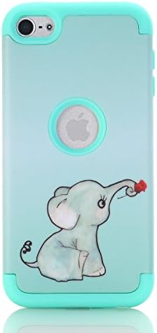 ipod touch 6 מארז, ipod touch 5 מארז, jmcase [סדרת פילים מקסימה] גוף מלא 3 ב 1 כיסוי מגן על פגוש מתאים